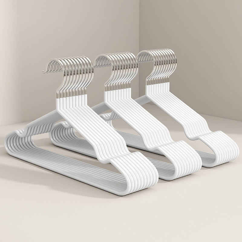 Household Hanger Clothes Stainless Steel Non slip 10 Clothes Hanger