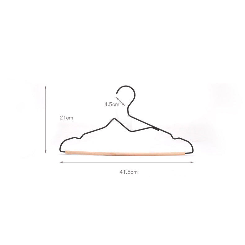 Starshade Shop Best quality Wrought Iron Solid Wood Hanger Household