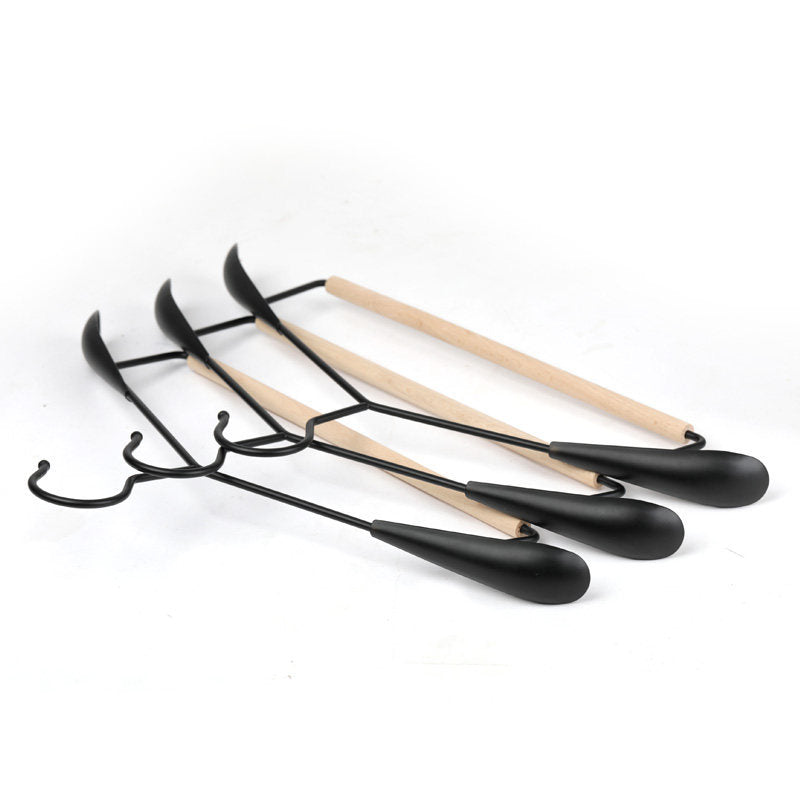 Starshade Shop Best quality Wrought Iron Solid Wood Hanger Household
