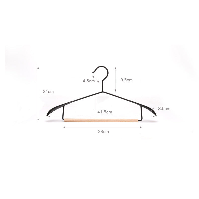 Starshade Shop Best quality Wrought Iron Solid Wood Hanger Household
