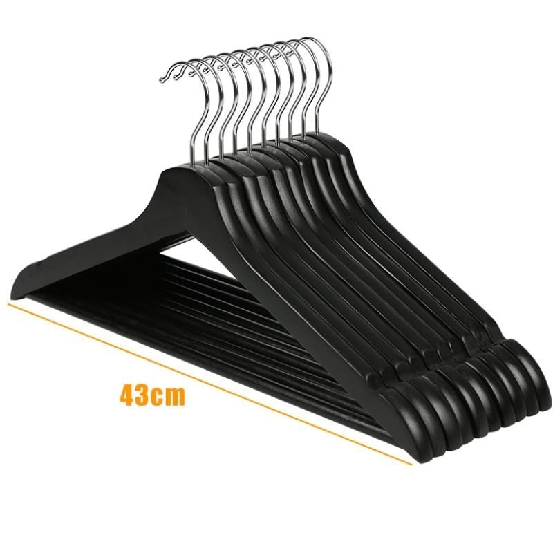 Starshade Shop Premium quality Retro solid wood hanger wooden clothing hanger
