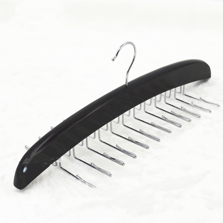Starshade Shop Wooden Clothes Hanger Belt Storage Rack