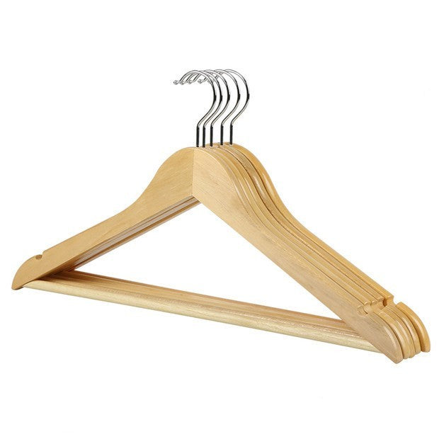 Starshade Shop Premium quality Retro solid wood hanger wooden clothing hanger