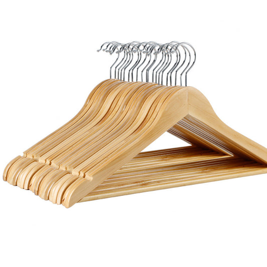 Starshade Shop Premium quality Retro solid wood hanger wooden clothing hanger