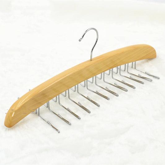 Starshade Shop Wooden Clothes Hanger Belt Storage Rack